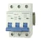 Automation Systems Interconnect Miniature Circuit Breaker, 3 Pole, 25 Amp, 240 Vac, 60 Vdc, C Trip Curve, Ul1077, DIN Rail Mounted NDB2-63C25-3 - alternate 1